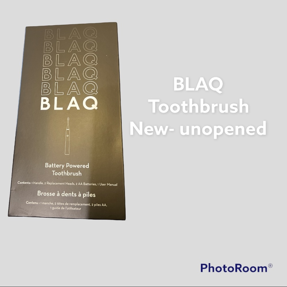 BLAQ Electric Toothbrush FAB FIT FUN